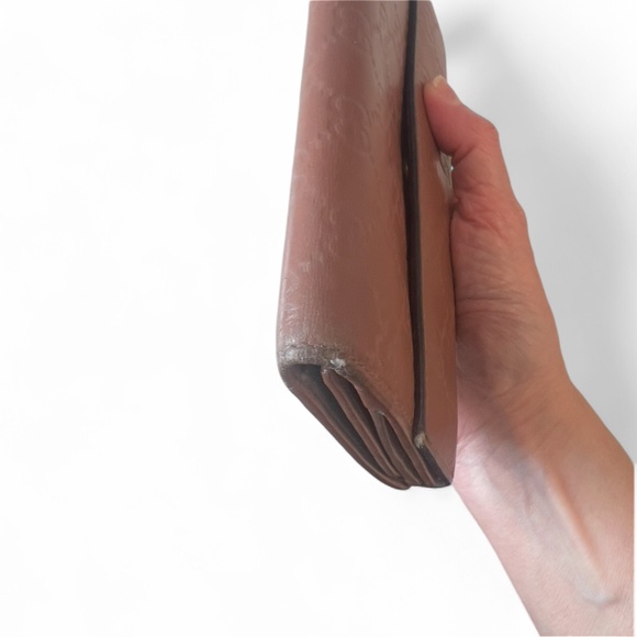 Gucci Guccissima Long Wallet No. 203550-0959 Brown / Champagne - Picture 14 of 15